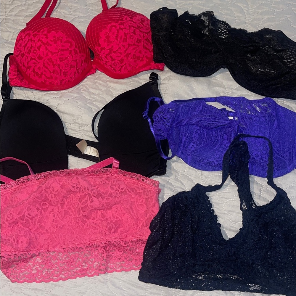 6 pieces bundle / Victoria secret , natori, gilly hicks , Calvin Klein